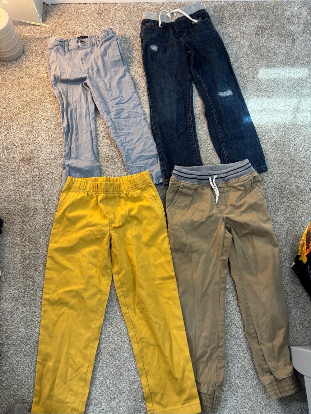 Lot of 5/5T little boy pants jeans toddler boy pants dress pants